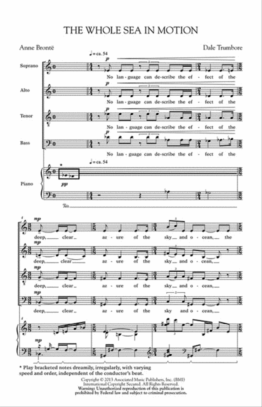 The Whole Sea in Motion Divisi scores gallery preview page 2