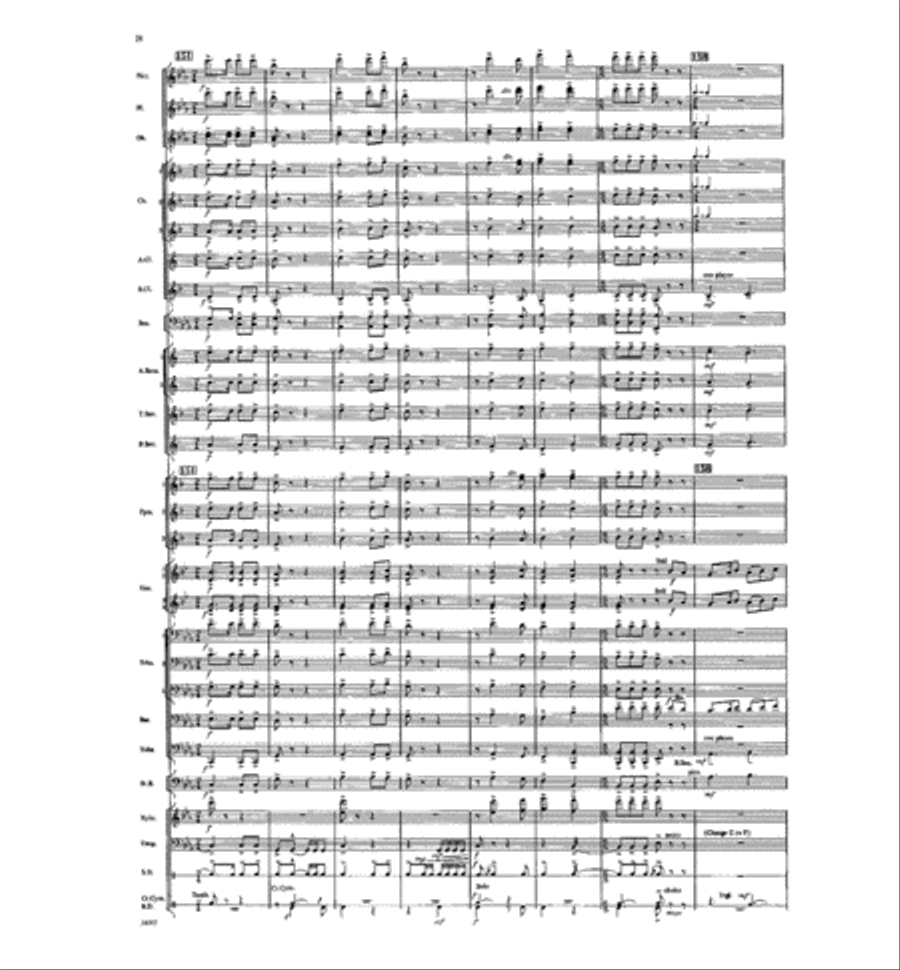 In All Its Glory Concert Band scores gallery preview page 22