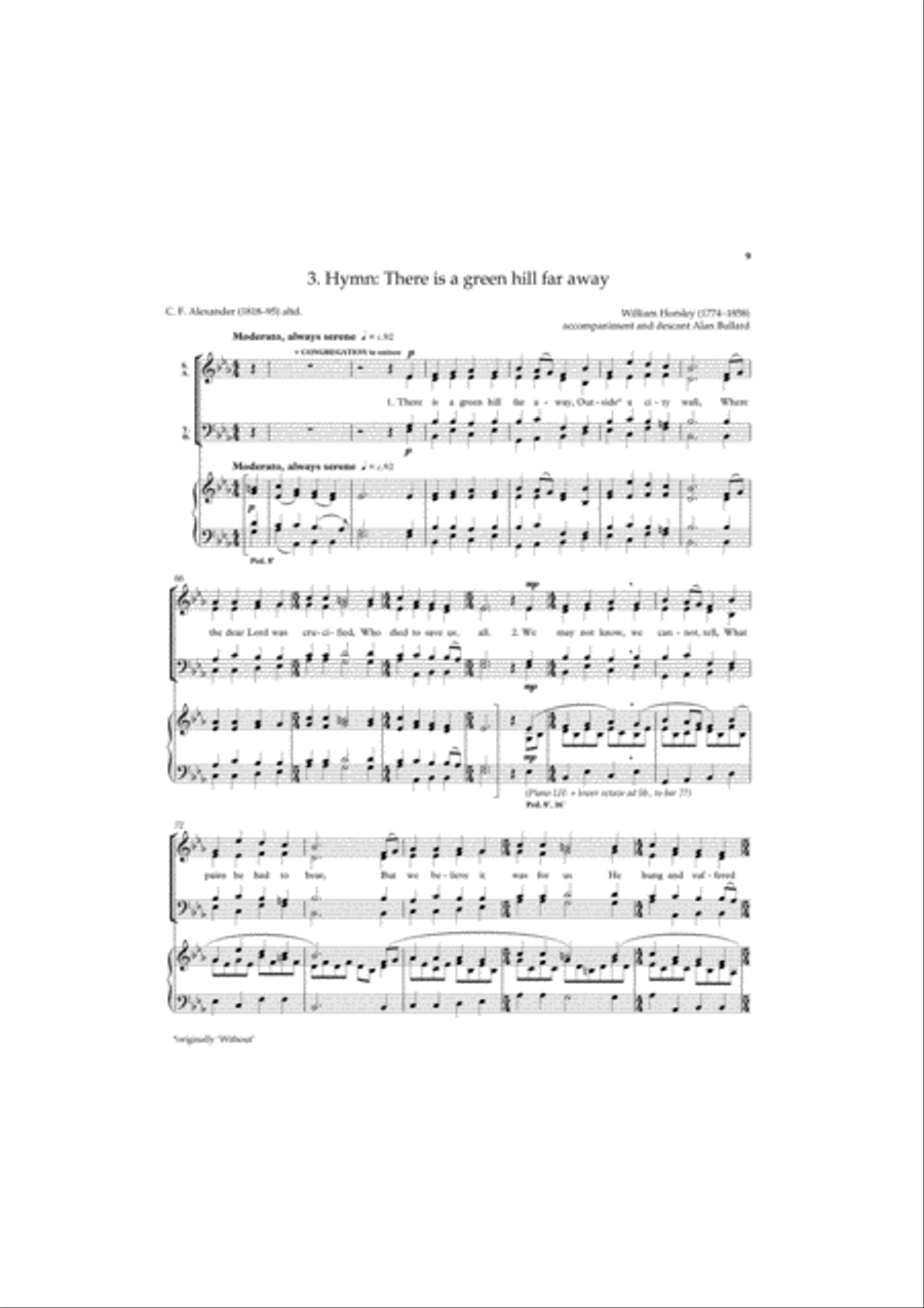 Wondrous Cross 4-Part scores gallery preview page 4