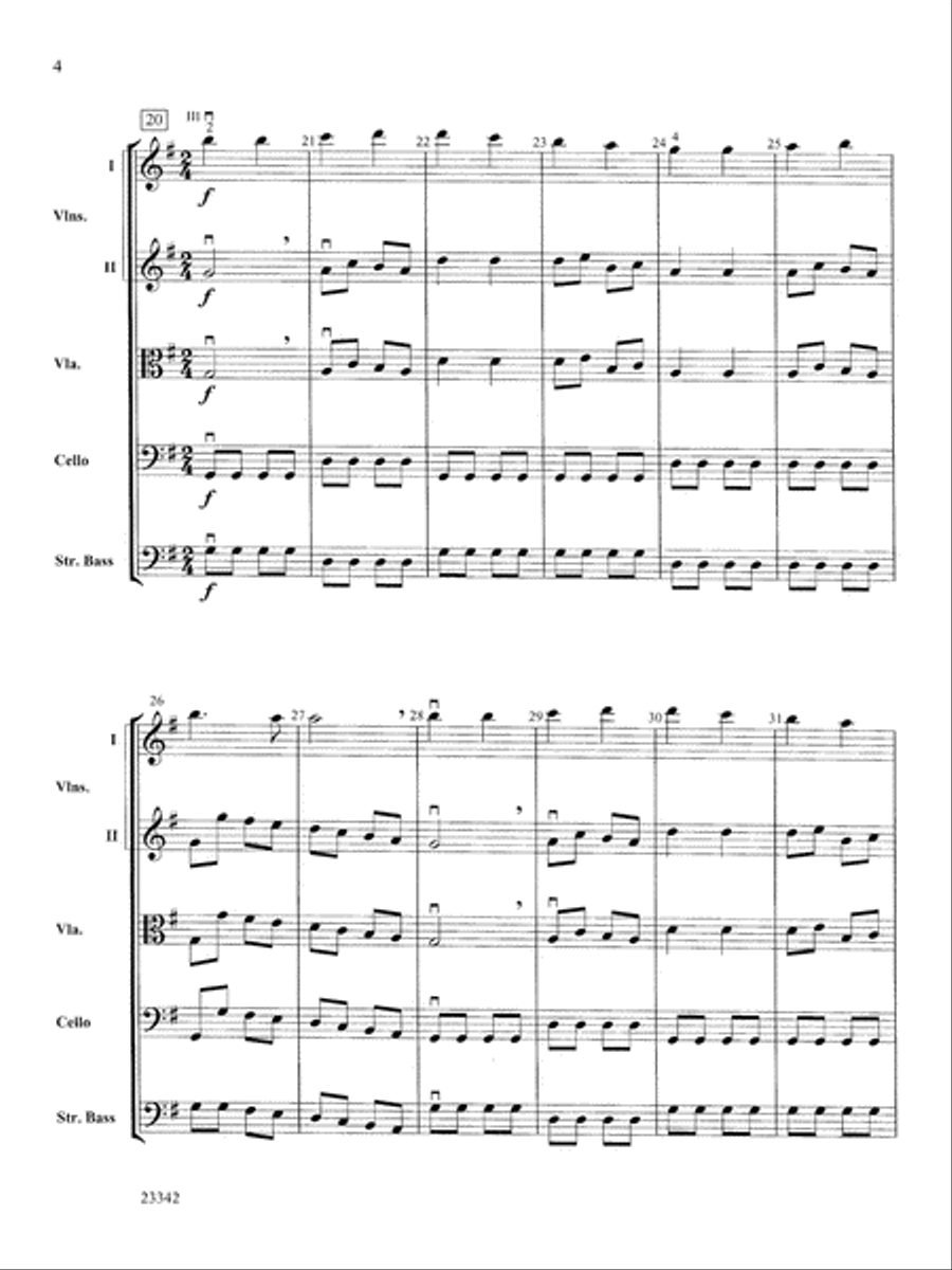 Beethoven, Inc.: Score String Orchestra scores gallery preview page 4