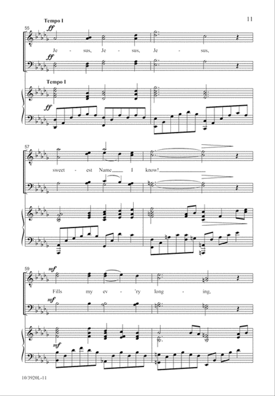 He Keeps Me Singing TTBB scores gallery preview page 12
