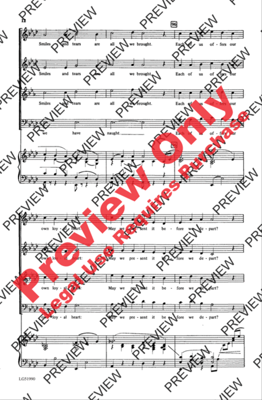 Carol Cantata Carol Cantata 4-Part scores gallery preview page 12