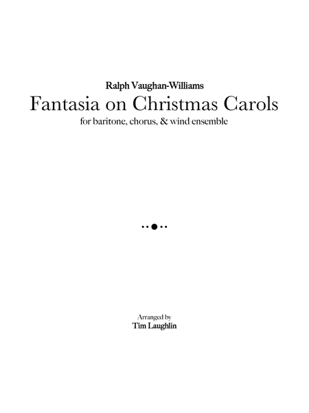 Fantasia on Christmas Carols (Band & Chorus) image number null