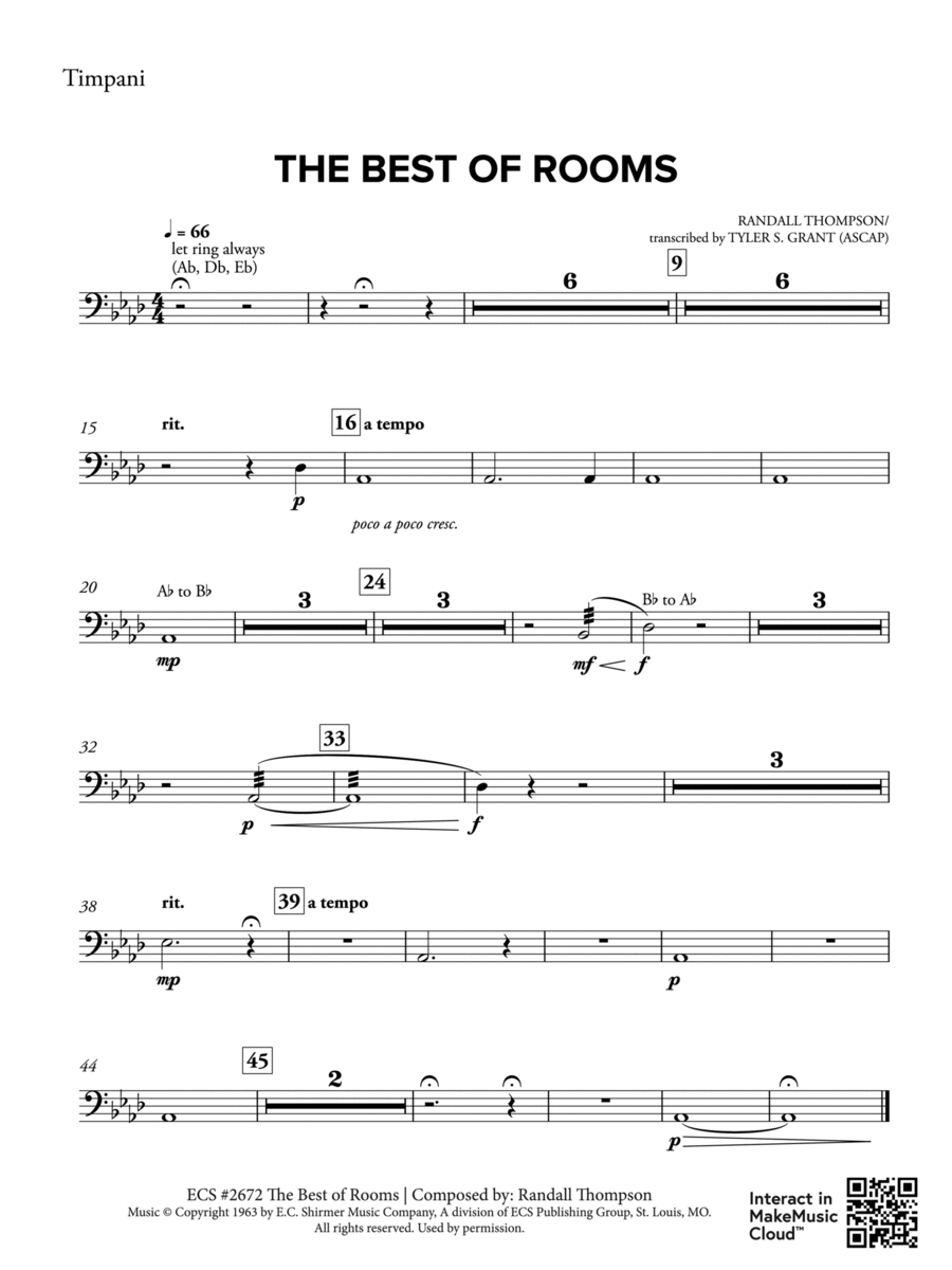 The Best of Rooms: Timpani