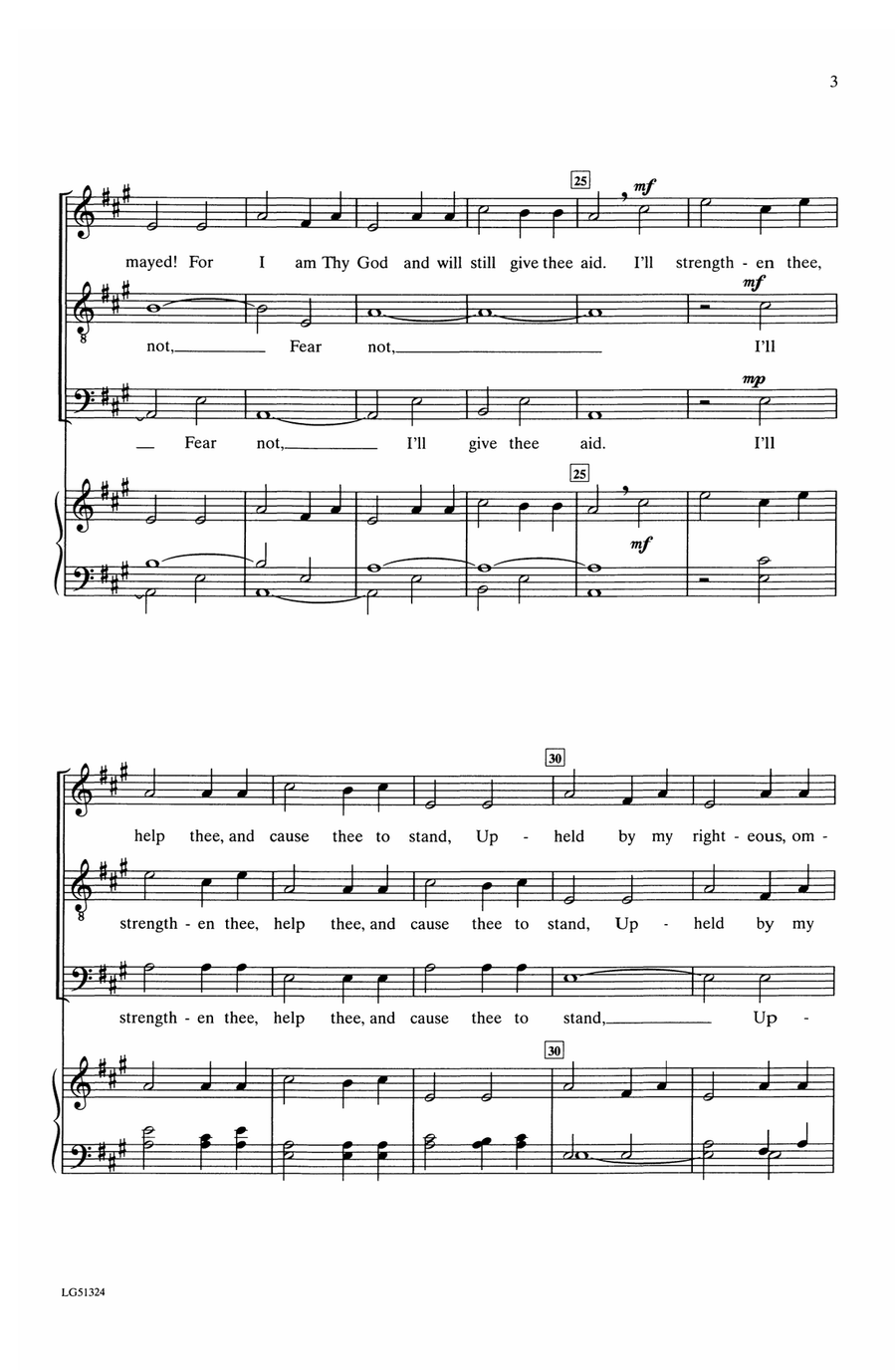 How Firm a Foundation by Alice Parker Choir - Digital Sheet Music page 2