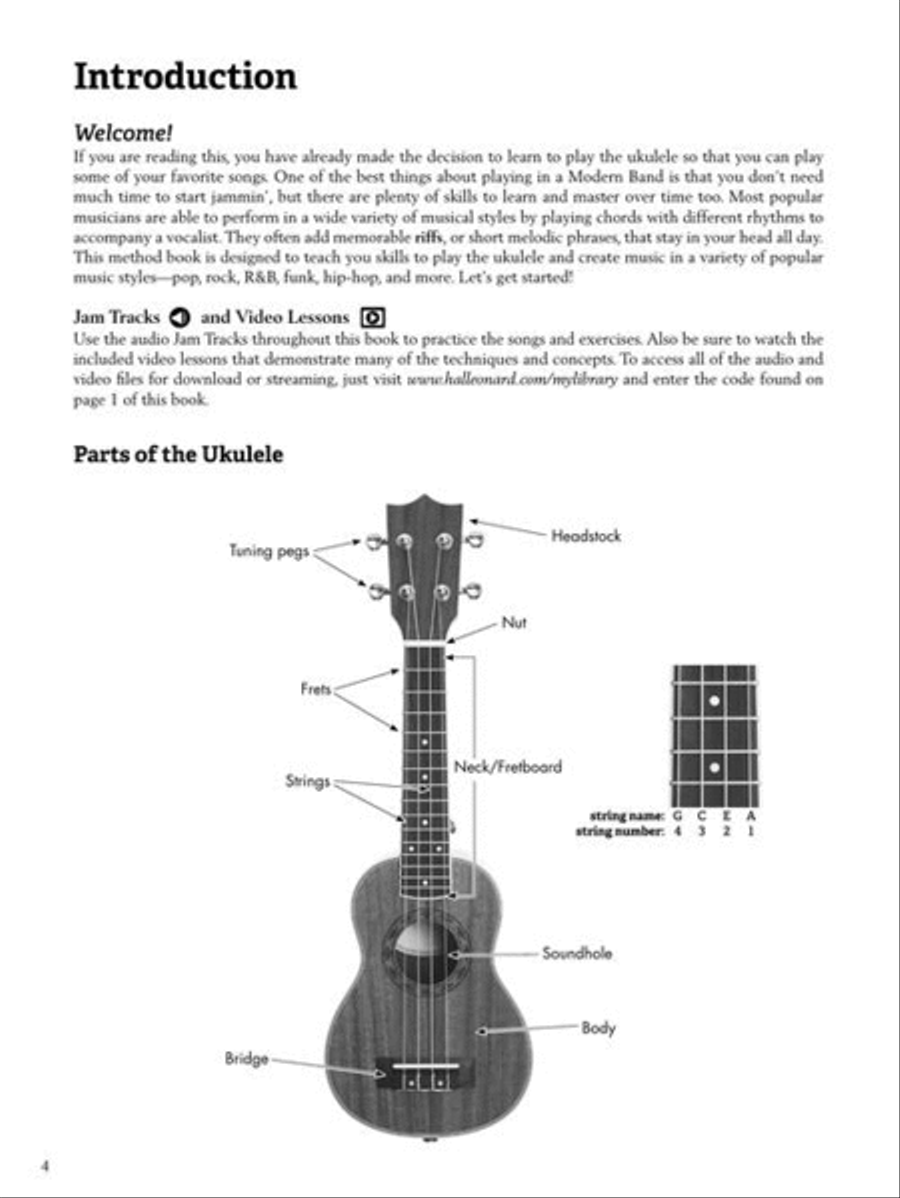 Modern Band Method – Ukulele, Book 1