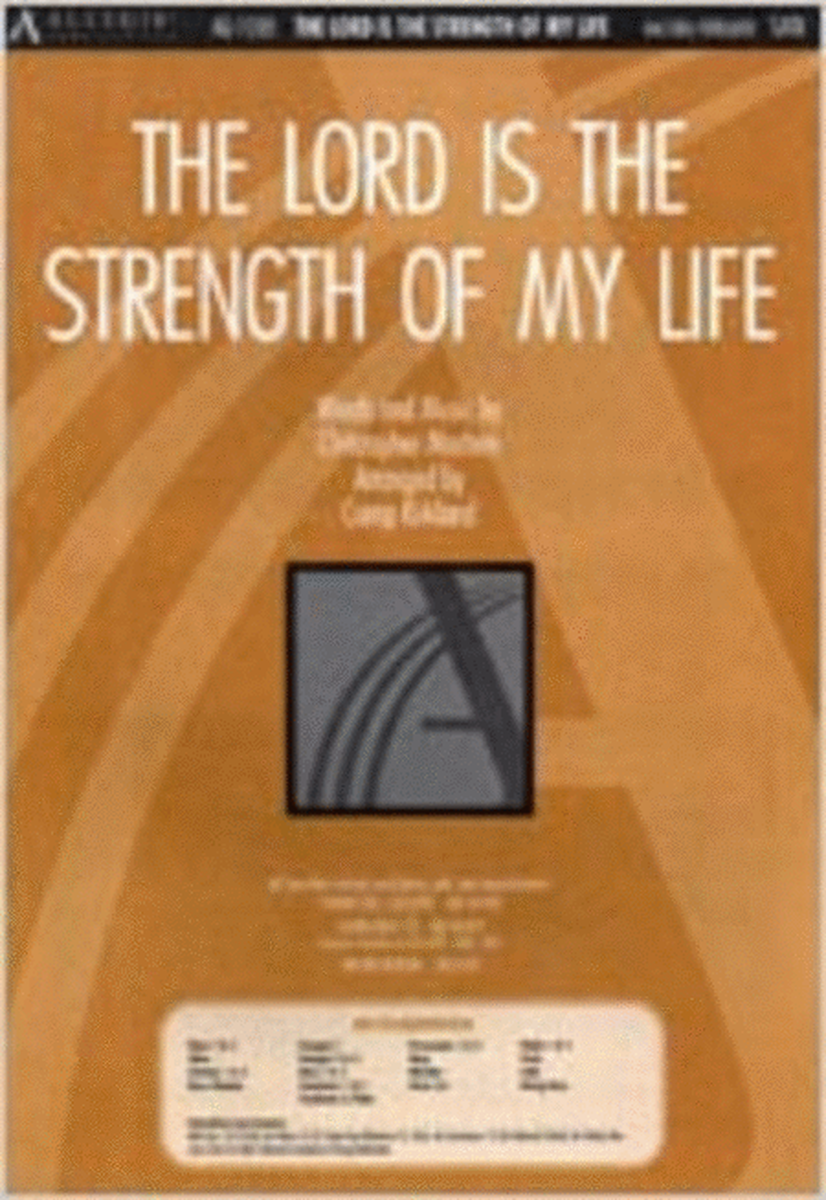 The Lord Is the Strength of My Life (Orchestration) image number null