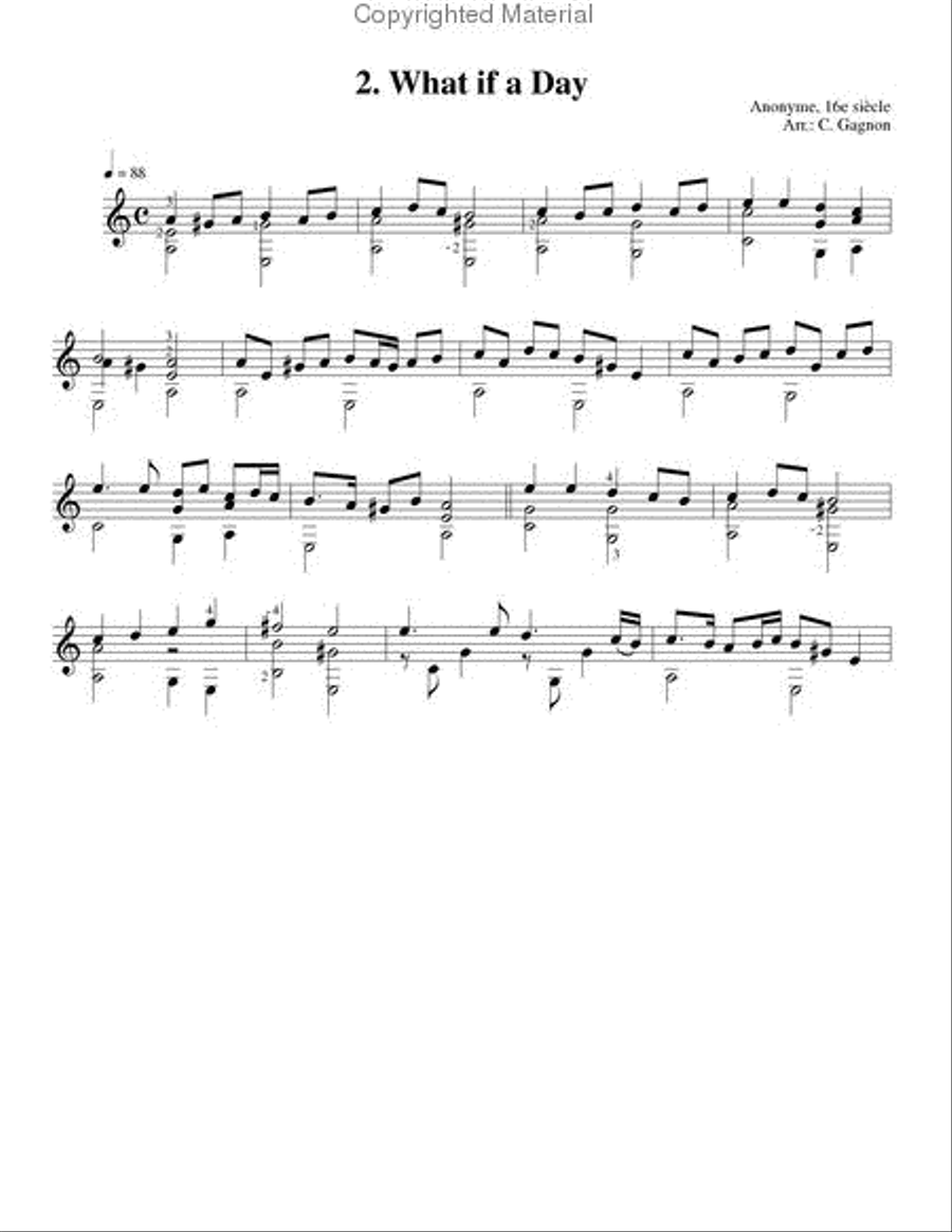 Le petit livre de guitare, vol. 2 Classical Guitar scores gallery preview page 2