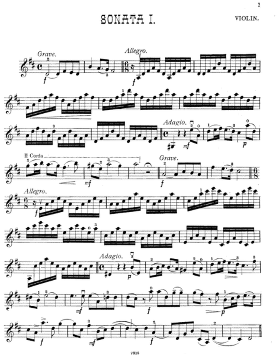 Sonata, Op.5, No. 1