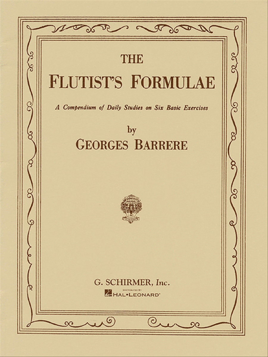 Flutist's Formulae: A Compendium of Daily Exercises Flute scores gallery preview page 1