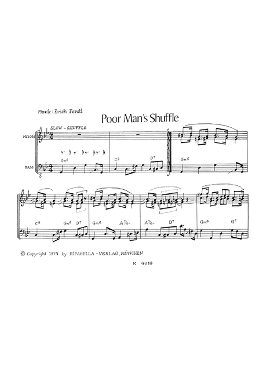 Poor Man's Shuffle Piano Solo scores gallery preview page 3