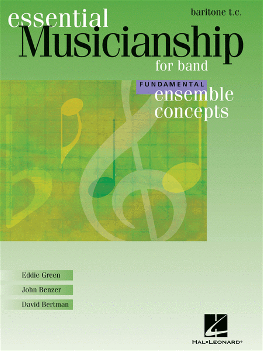 Essential Musicianship for Band - Ensemble Concepts Concert Band scores gallery preview page 1
