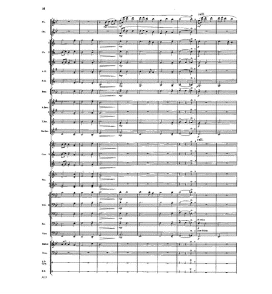 Majestia Concert Band scores gallery preview page 16