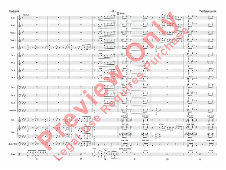 The Defibrillator Jazz Ensemble scores gallery preview page 16