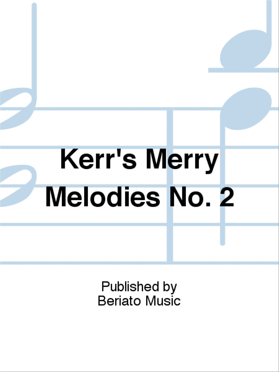 Kerr's Merry Melodies No. 2 Violin Solo scores gallery preview page 1