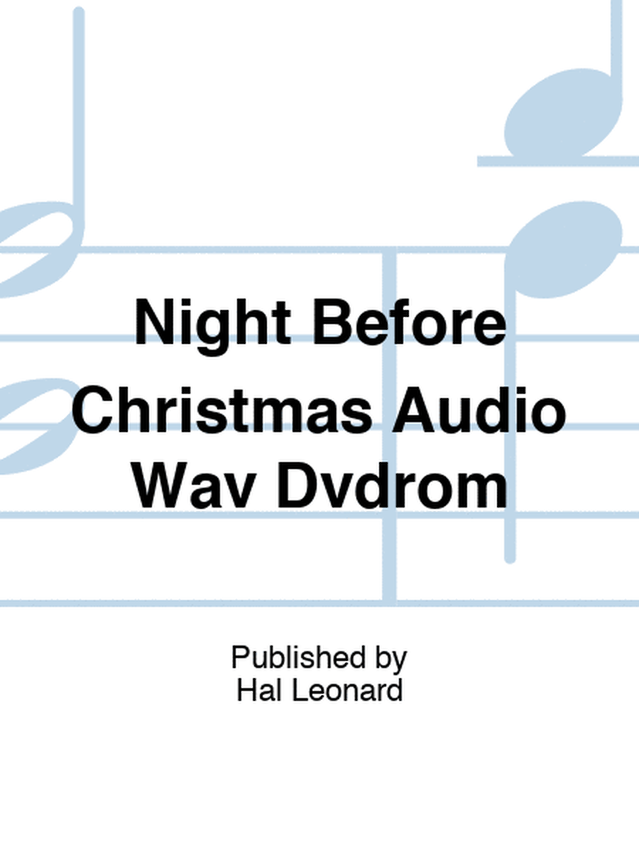 Night Before Christmas Audio Wav Dvdrom