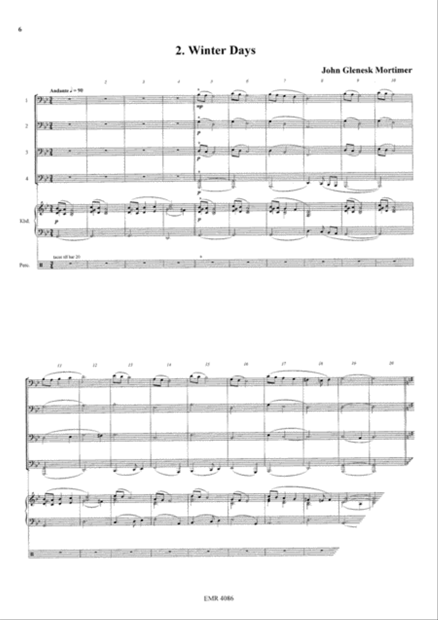 Quartets Volume 2 Trombone Quartet scores gallery preview page 4