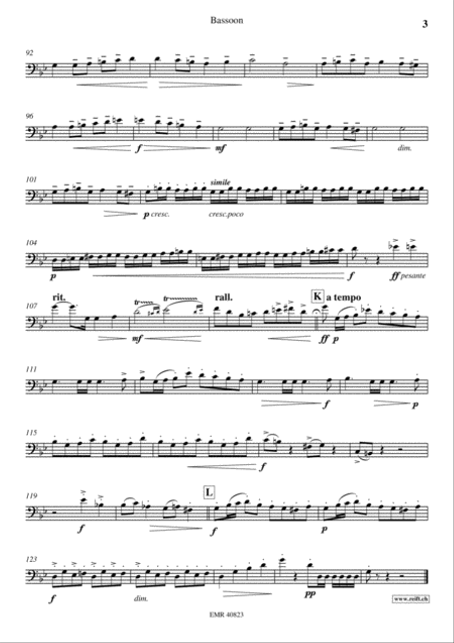 Konzert-Etude Konzert-Etude Bassoon Solo scores gallery preview page 4