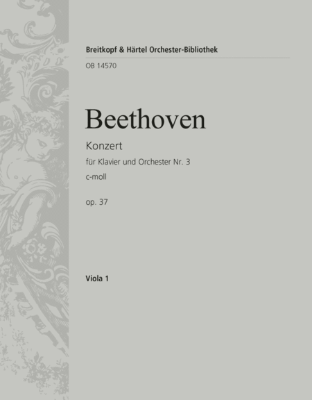 Piano Concerto No. 3 in C minor Op.37