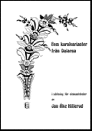 Book cover for Fem koralvarianter fran Dalarna