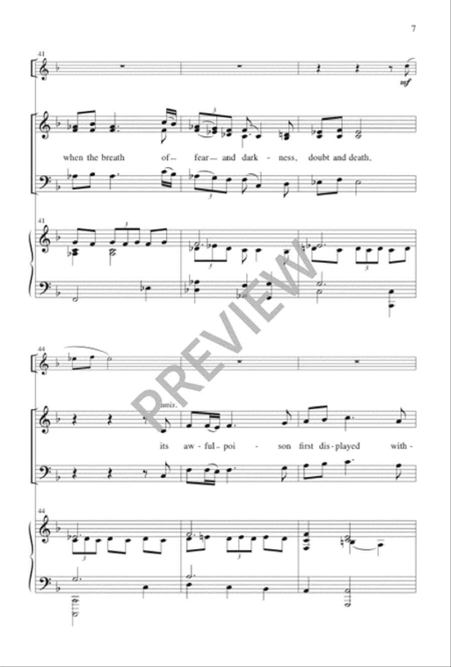 The Tree of Life 3-Part scores gallery preview page 8