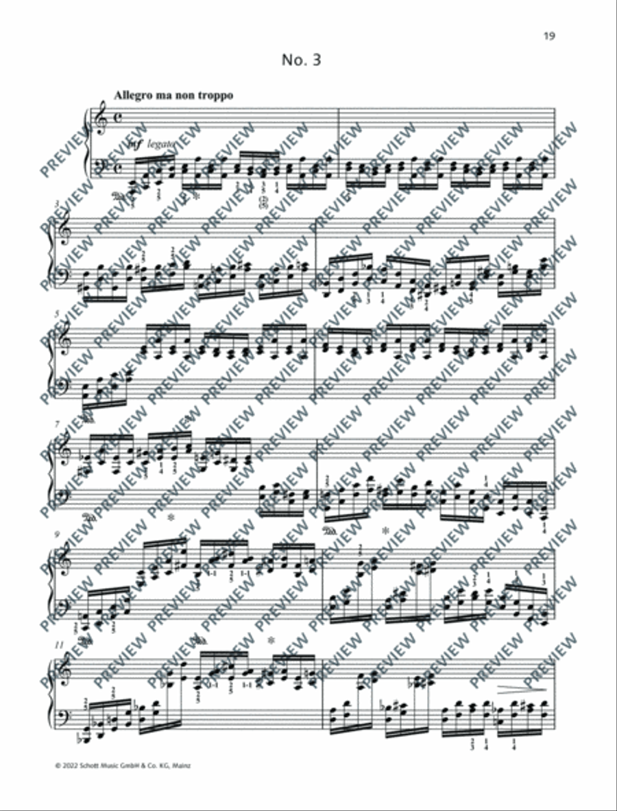12 Etudes for the Left Hand Piano Method scores gallery preview page 20