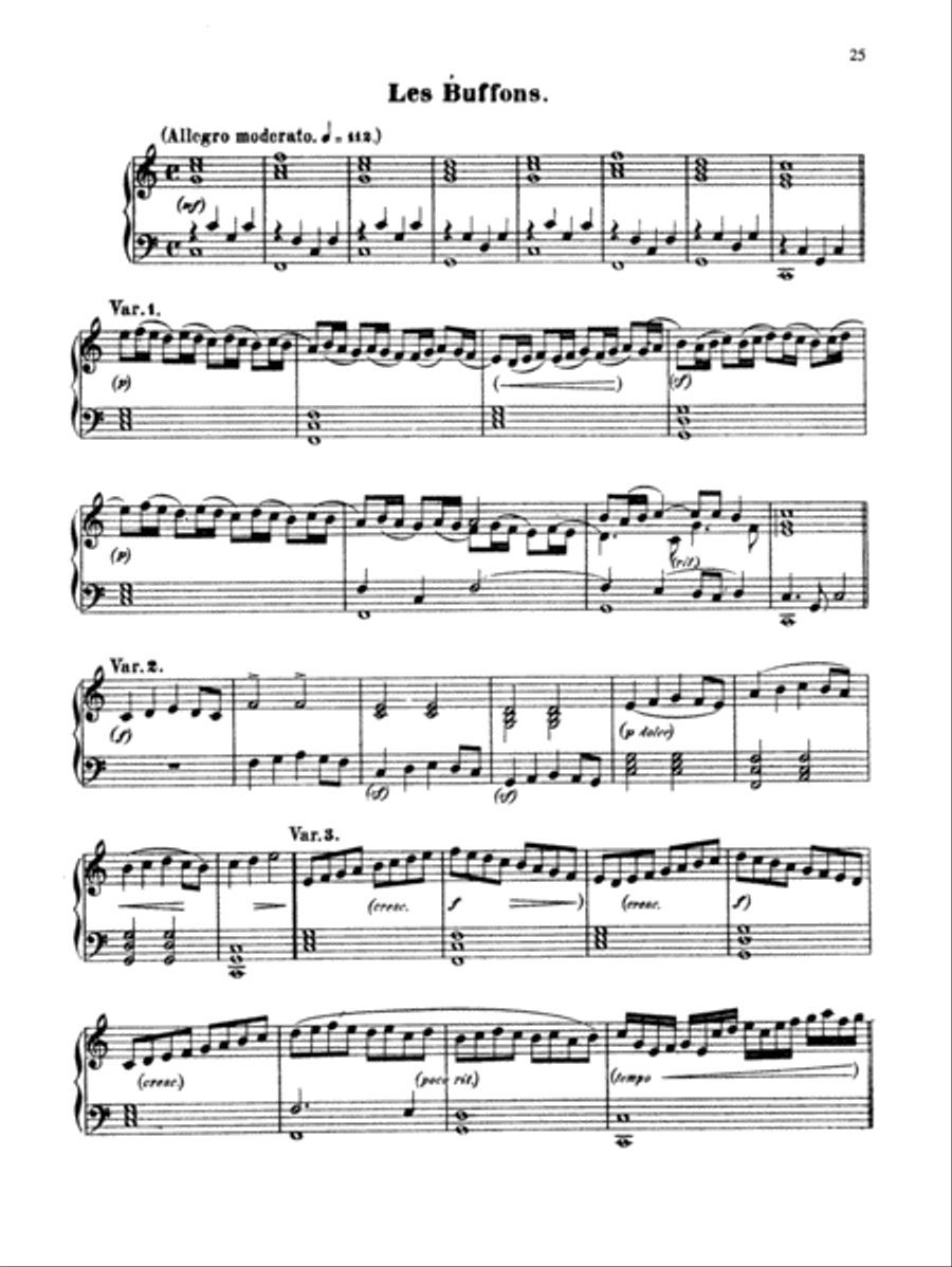 Bull: Compositions Piano Solo scores gallery preview page 1