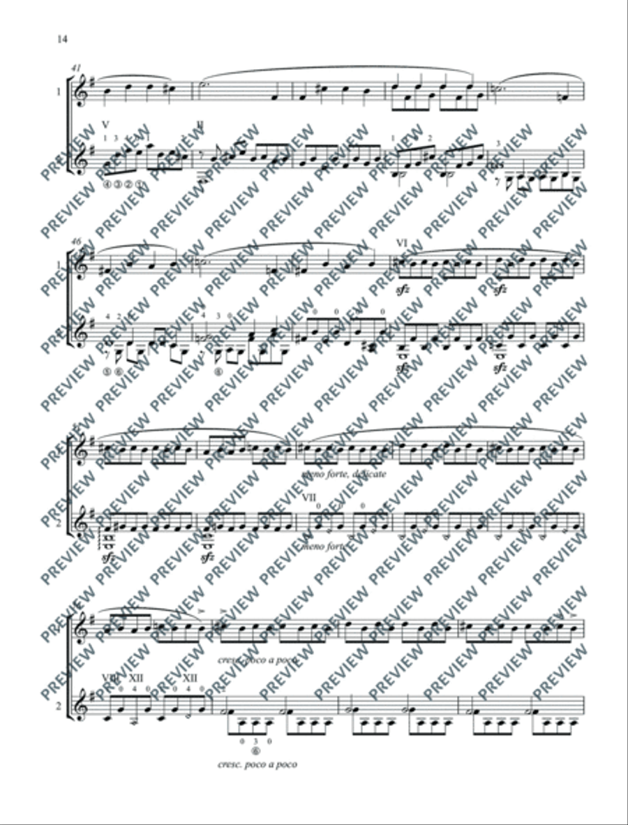 Tongoy Triptych Score scores gallery preview page 17
