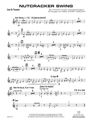 Nutcracker Swing: 2nd B-flat Trumpet