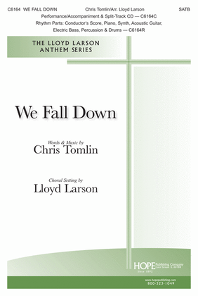 Book cover for We Fall Down