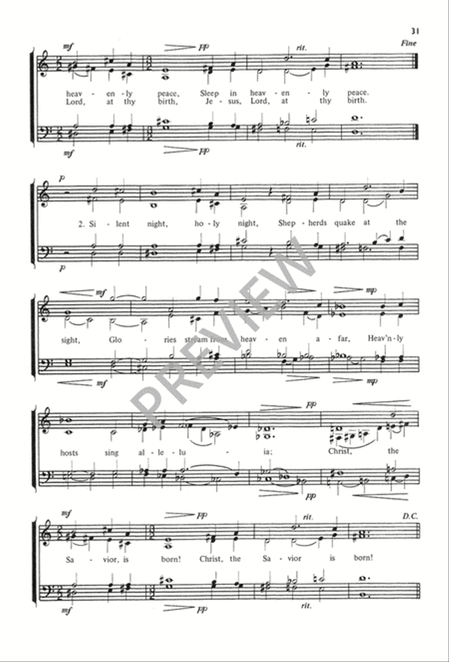 The Calvin Hampton Hymnary 4-Part scores gallery preview page 35