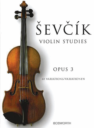 Book cover for 40 Variations Op. 3