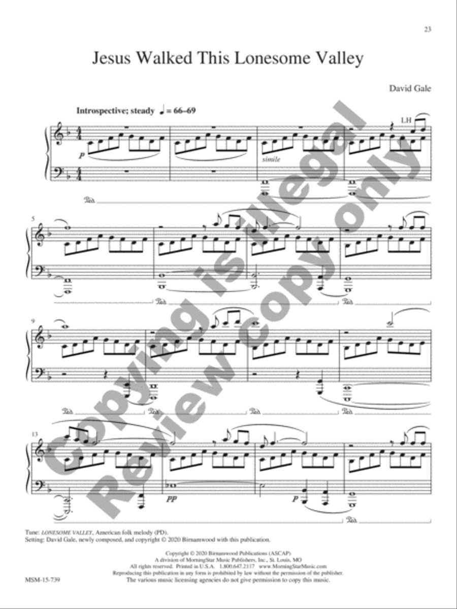 Morning Has Broken Morning Has Broken Piano Solo scores gallery preview page 8