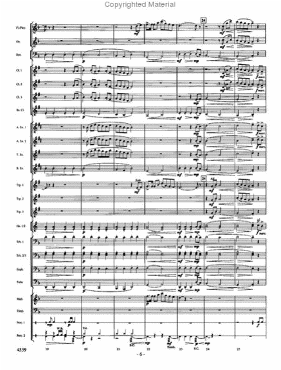 An American Portrait Concert Band scores gallery preview page 5