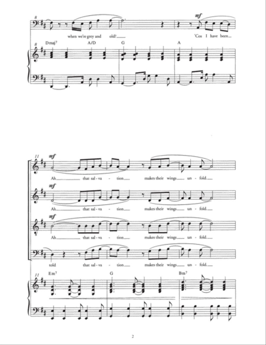 Angels (Arr. Berty Rice) Angels (Arr. Berty Rice) Choir scores gallery preview page 2