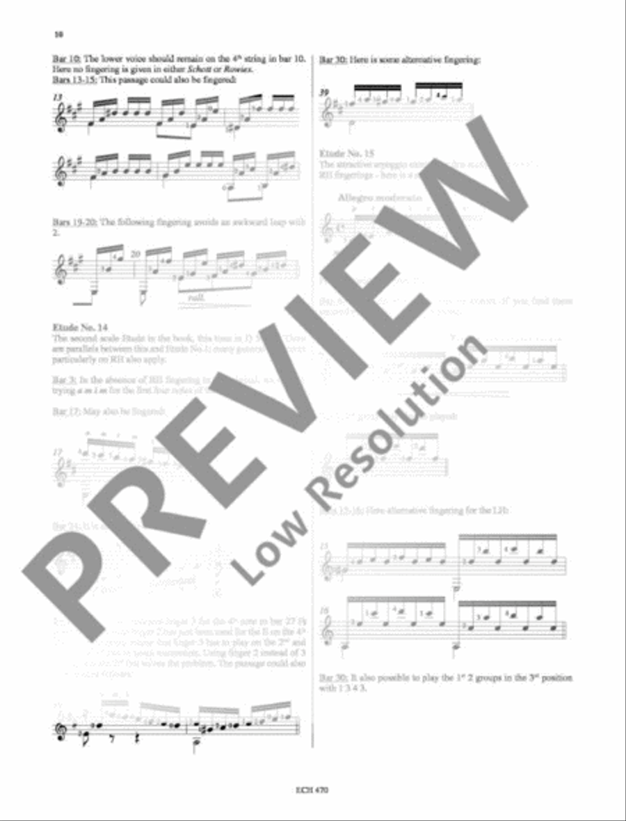 25 Melodic and Progressive Studies Classical Guitar scores gallery preview page 11