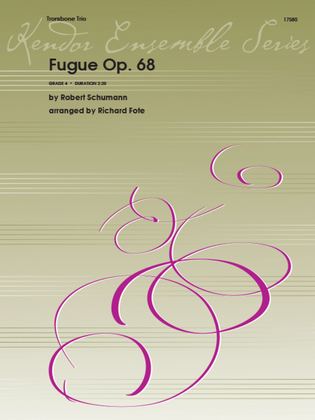 Book cover for Fugue Op. 68