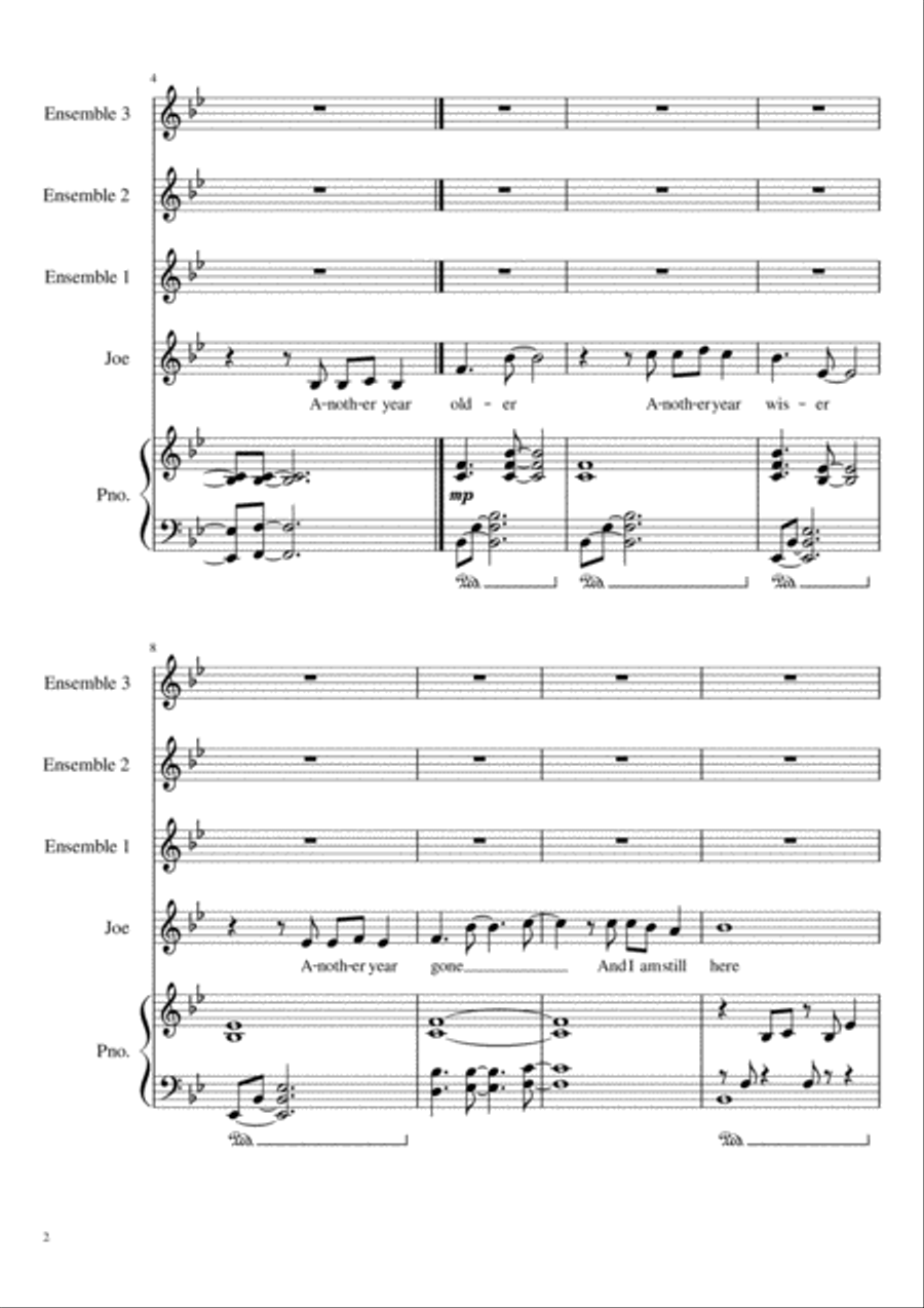 Another Year Older Medium Voice scores gallery preview page 2