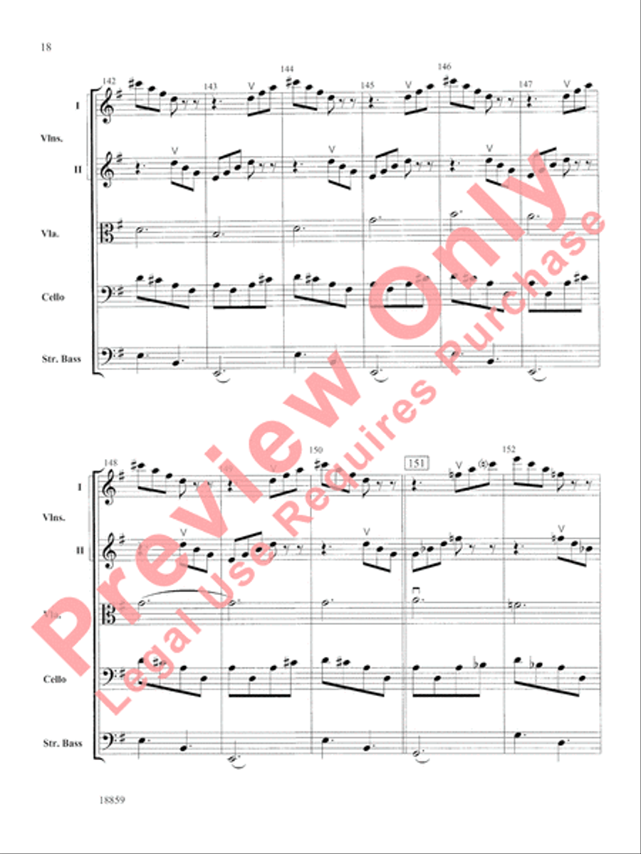 A Gaelic Overture A Gaelic Overture String Orchestra scores gallery preview page 19