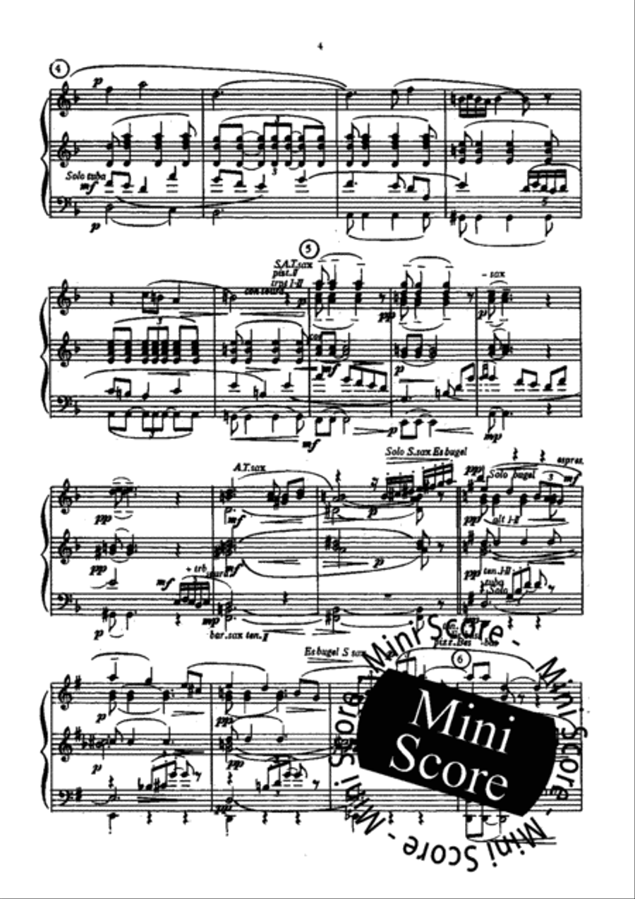 Kenilworth Kenilworth Fanfare Band scores gallery preview page 6