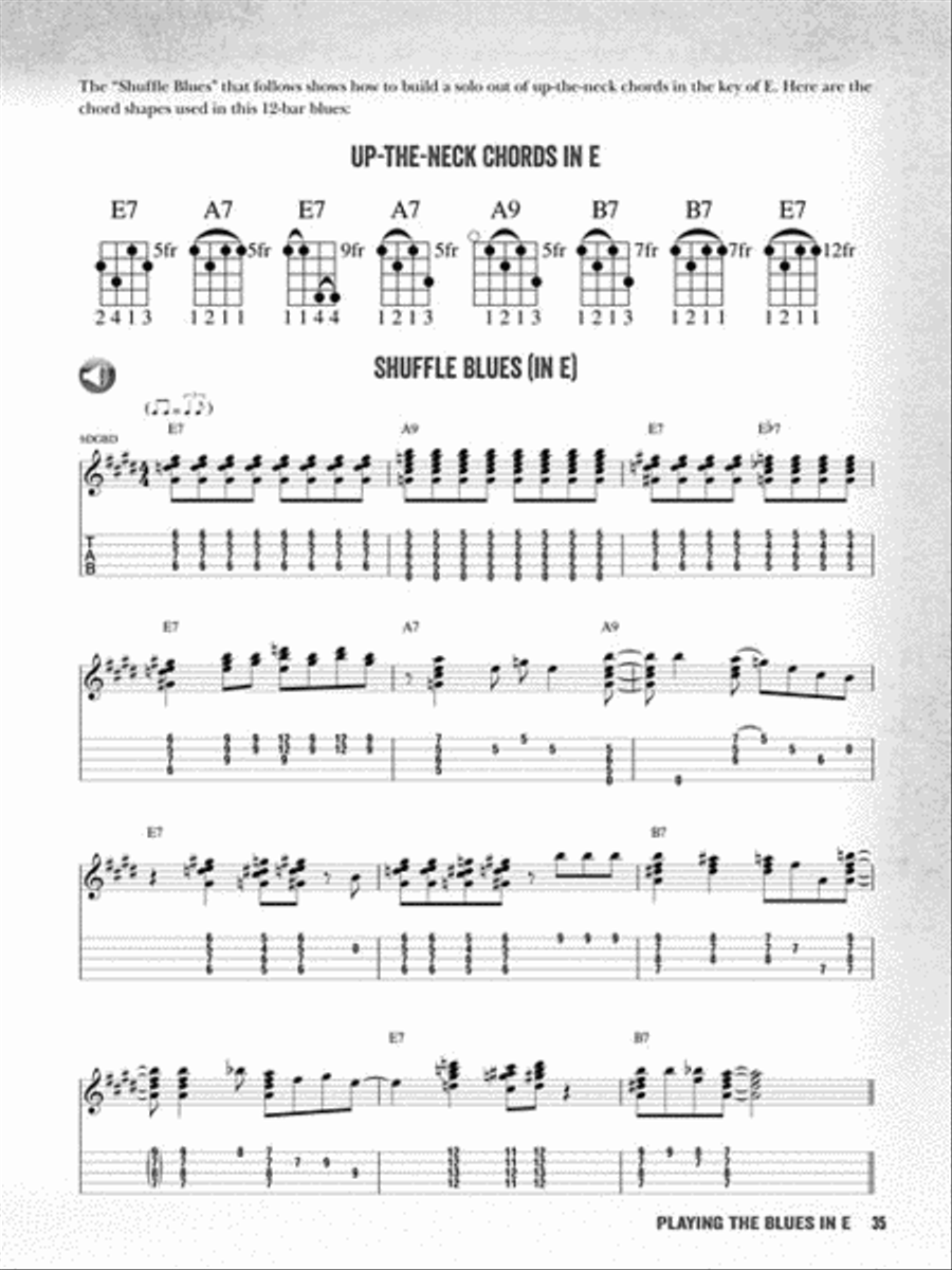 Blues Banjo Electric Guitar scores gallery preview page 6