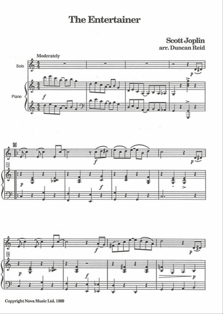 7 Great Tunes Vol.1 Flute Solo scores gallery preview page 2