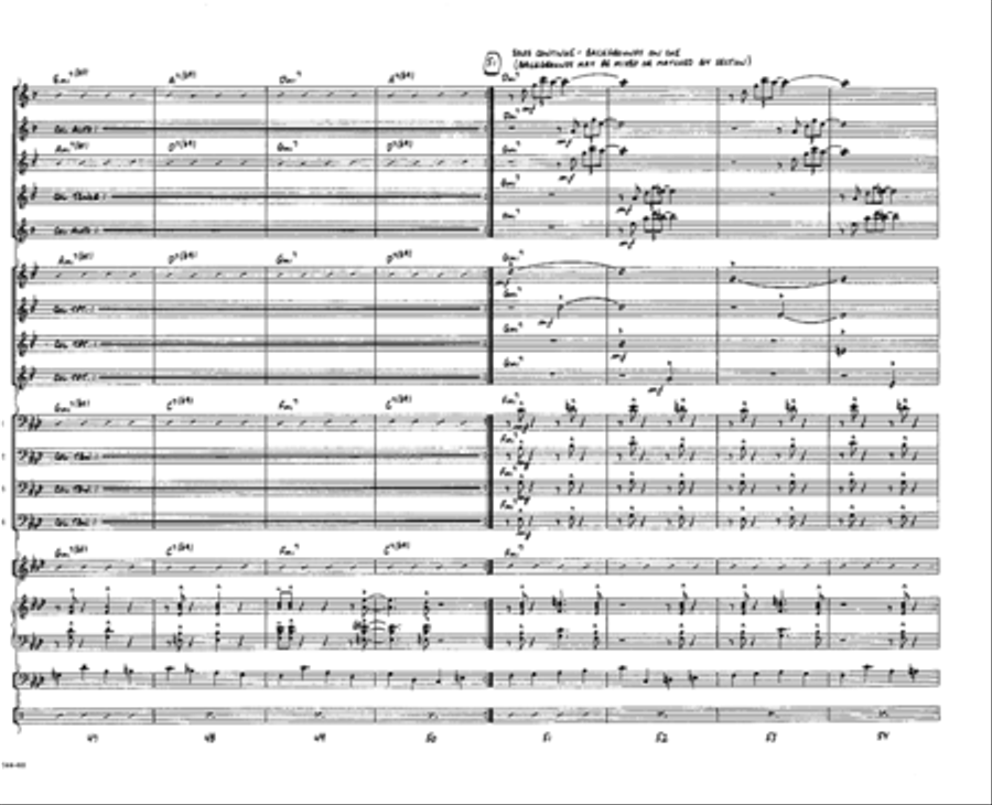 Dark Side of the Blues Dark Side of the Blues Jazz Ensemble scores gallery preview page 9