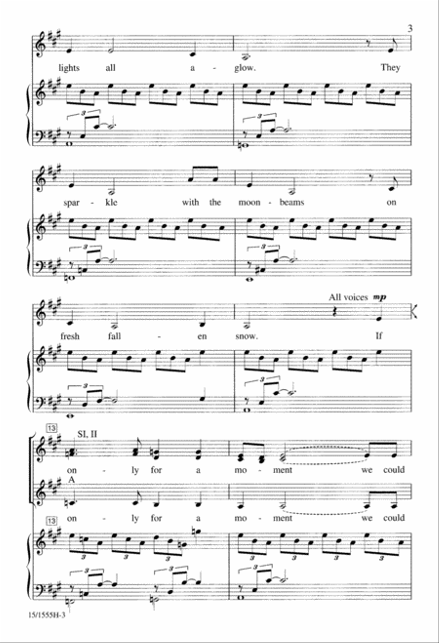Christmas in the City SSA scores gallery preview page 3