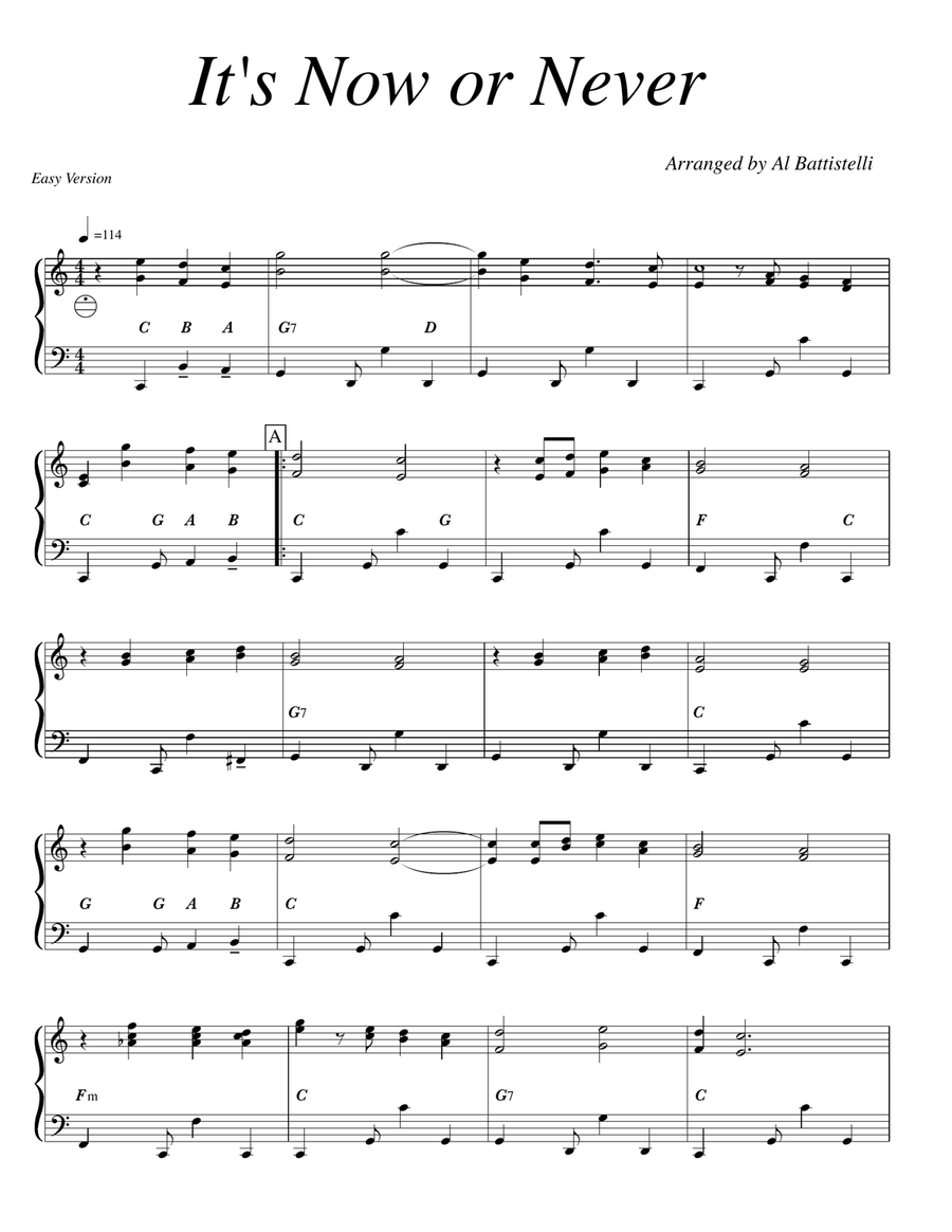 Now or Never Accordion scores gallery preview page 1