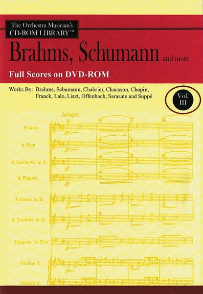 Brahms, Schumann and More - Volume 3