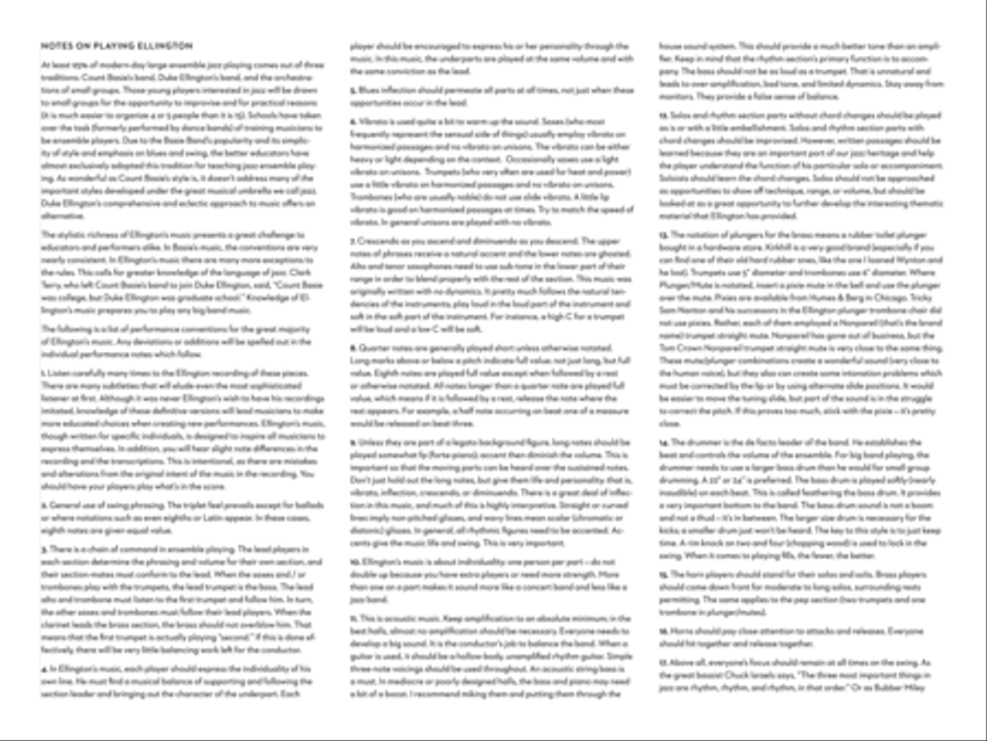 I Like the Sunrise (from the Liberian Suite): Score Jazz Ensemble scores gallery preview page 2