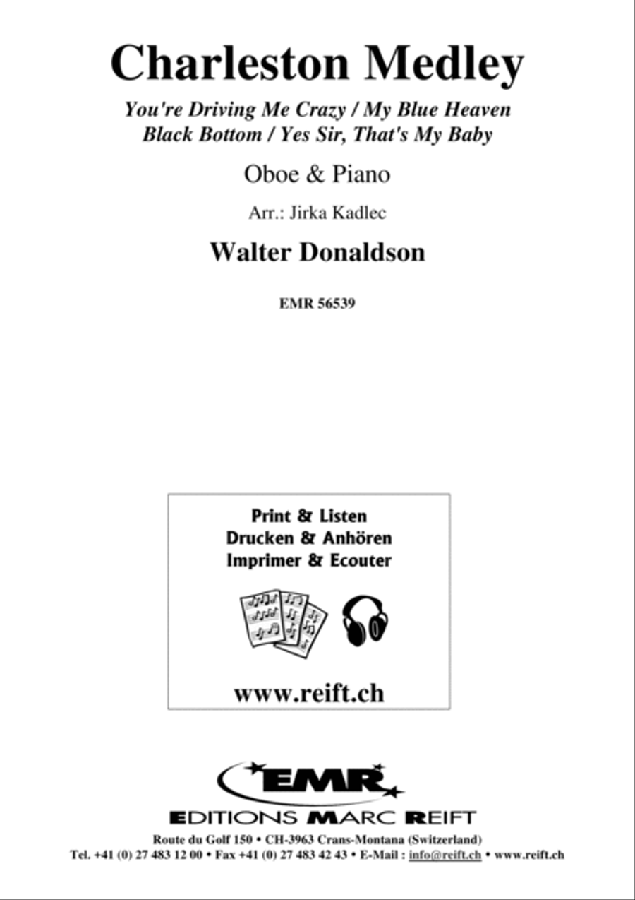 Charleston Medley Piano Accompaniment scores gallery preview page 2