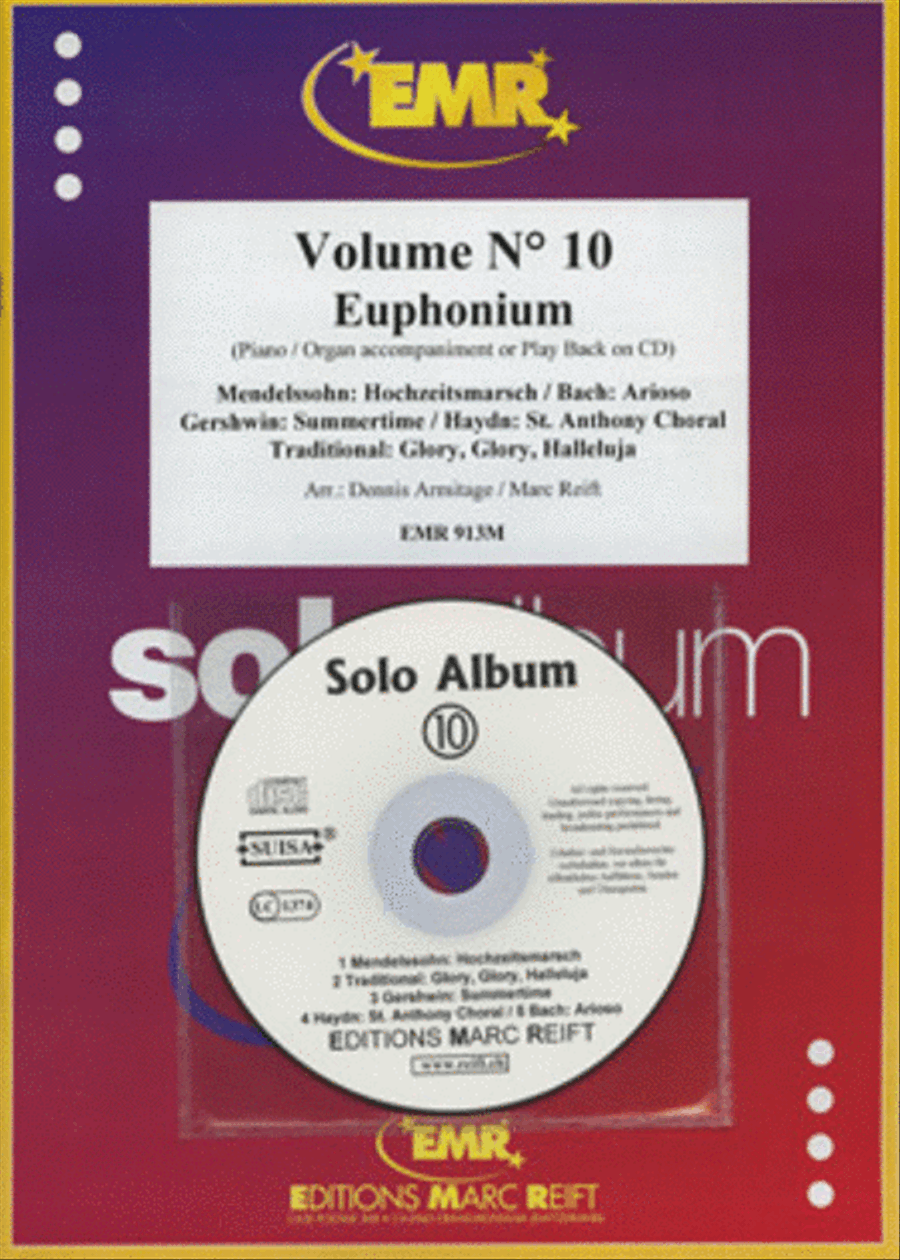 Solo Album Volume 10 Euphonium scores gallery preview page 1