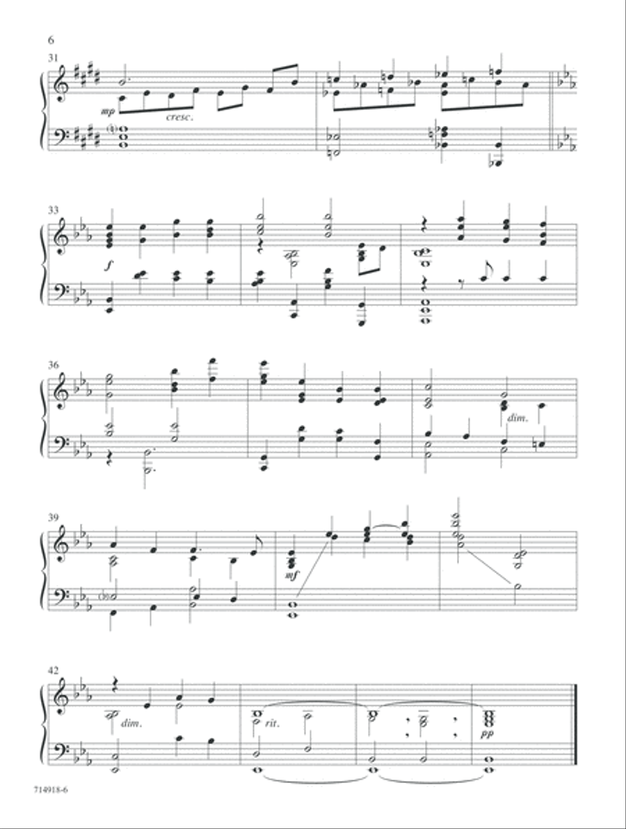 Meditation Moments (Digital Download) Piano Solo scores gallery preview page 6